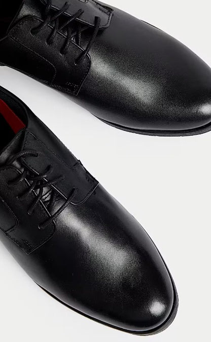 Myshopy Premium Men’s Leather formal Shoes - Black