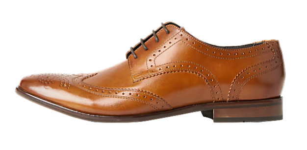 Myshopy Premium Men’s Leather formal Shoes - Tan